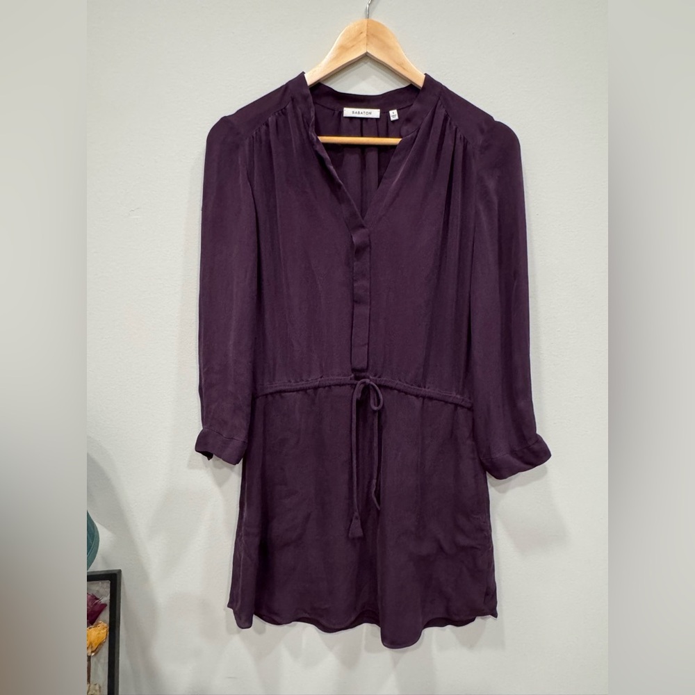 Aritzia Babaton 100% Silk Dress size small